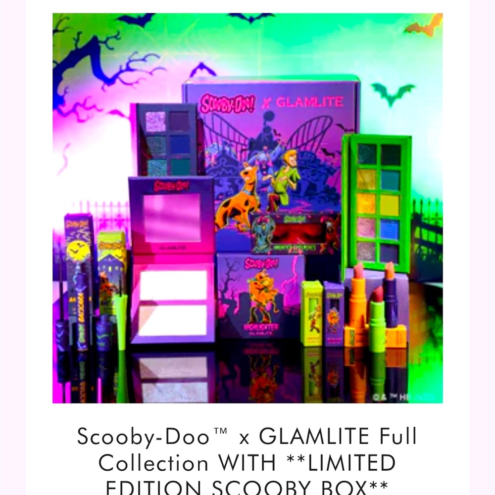 Glamlite x SCOOBY Doo collection